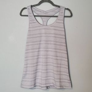 Grey and White Workout Tank (NWOT)